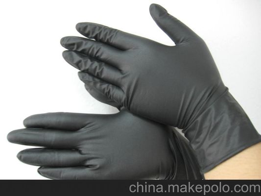 Χωρίς σκόνη, μονοχρόνιο γάντι νιτρίλης Γάντια μη λατέξ που έχουν εγκριθεί CE για ιατρικά εξεταστικά εργαστήρια και τη βιομηχανία τροφίμων