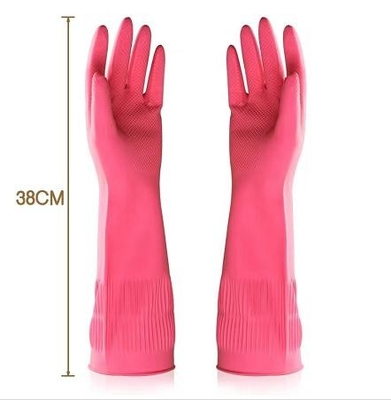 100G/Pair 38CM επιπλέον πολύ καθαρίζοντας συγκεντρωμένα γάντια γάντια πιάτων επένδυσης πρόσθετα μακριά